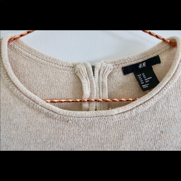 Basic light cream sweater H&M - Picture 4 of 6